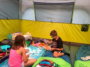 camping with children